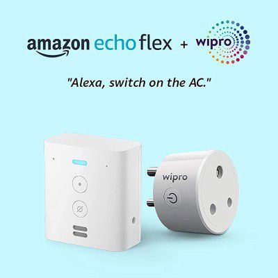 Echo Flex Combo with Wipro 16A Smart Plug