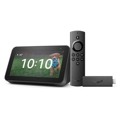 Echo Show 5-2nd Gen (Black) combo with Fire TV lite