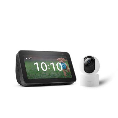 All New Echo Show 5-2nd Gen (Black) combo with Mi Smart Camera