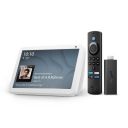 Echo Show 8 (White) Combo with Fire TV Stick Lite...