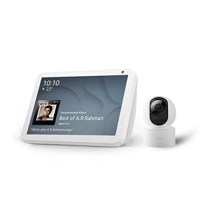 Echo Show 8 (White) Combo with Mi Smart Camera