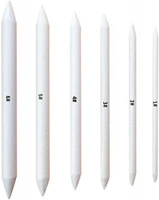 Eclet 6 PCS Blending Stumps and Tortillions Paper Art Blenders for Student Artist Charcoal Sketch Drawing Tools(A)