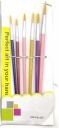 Eclet 6 Pcs Different Size Paint Brush Set (Round) C...