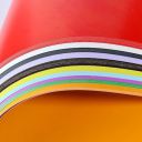 Eclet Neon Origami Paper 15 cm X 15 cm Pack of 100 Sheets (10 sheet x 10 color) Fluorescent Color Both Side Coloured For Origami, Scrapbooking, Project Work.4...