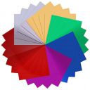 Eclet Neon Origami Paper 15 cm X 15 cm Pack of 100 Sheets (10 sheet x 10 color) Fluorescent Color Both Side Coloured For Origami, Scrapbooking, Project Work.48...