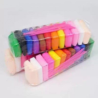 Eclet (Pack of 12) Air Dry Clay,  for Kids with Tools .66