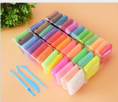 Eclet (Pack of 12) Air Dry Clay, for Kids with Tools .2