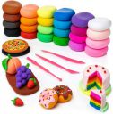 Eclet (Pack of 12) Air Dry Clay, Colorful Children Soft Clay with Tools .11...
