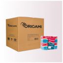 Eco Range Origami Tissue Roll | 2-Ply | 12 Rolls (2640 Pulls)...
