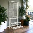 ecofynd Bloom Metal Planter Stand for Living Room, Plant Stand for Balcony...