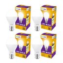 EcoLink 12-Watt LED Bulb |12-Watt LED Bulb For Room & Home | Bulb Base : B22, Colour : Cool Day Light, Pack of 4...