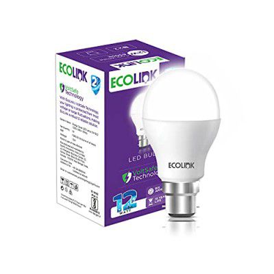 EcoLink 12W Base B22 LED Bulb (Cool Day Light,Pack of 1)