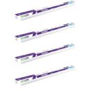 EcoLink 20-watt LED Batten/Tubelight | Champion Compact 4-ft LED Batten, Pack of 4...
