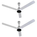 Ecolink AiroJewel 1200mm BLDC Ceiling Fan with Remote Control|BEE 5 star Rated Energy Efficient Ceiling Fan|High Air Delivery with LED Indicators (Pearl White)...