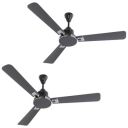 Ecolink AiroSerenade 1200mm Decorative Ceiling Fan|BEE 1 star Rated Energy Efficient Ceiling Fan|Superior Air Delivery (Titanium Grey)...