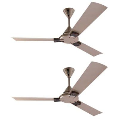Ecolink AiroZephyr 1200mm Decorative Ceiling Fan|BEE 1 star Rated Energy Efficient Ceiling Fan|Superior Air Delivery (Topaz Gold)