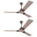 Ecolink AiroZephyr 1200mm Decorative Ceiling Fan|BEE 1 star Rated Energy Efficient Ceiling Fan|Superior Air Delivery (Topaz Gold)...