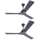Ecolink AiroZephyr 1200mm Decorative Ceiling Fan|BEE 1 star Rated Energy Efficient Ceiling Fan|Superior Air Delivery (Oyester Grey)...