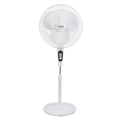 Ecolink Cruise High Speed 400mm Pedestal Fan (White), Pack of 1