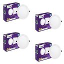 EcoLink Elite 22W Round LED Ceiling Downlighter (Natural White,Pack of 4)...