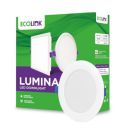 EcoLink Lumina 10-watt Round LED Downlighter | LED Ceiling Light for Home and Hall | Cut Out: 4 inch,Color: Cool Day Light, Pack of 1...