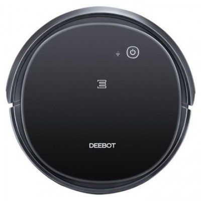 ECOVACS Deebot 25 Watts Robotic Vacuum Cleaner (520 ml, DEEBOT500, Black)