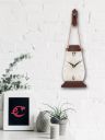 eCraftIndia Off-White & Brown Quirky Solid Analogue Alarm Clock...