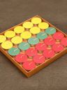 eCraftIndia Red & Green 20-Pieces Wax Tealight Candles...