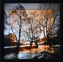 eCraftIndia 'Scenery View' UV Art Painting (Synthetic Wood, 28 cm x 28 cm, Satin Matt Texture)...