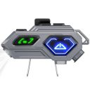 EDYELL C8 Pro Motorcycle Bluetooth Headset,LED Emergency Lights...