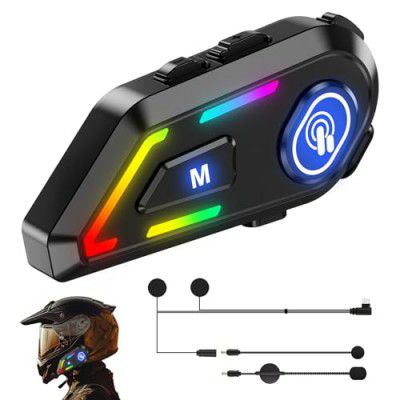 EDYELL Motorcycle Helmet Bluetooth Headset for Motorcycle (EDYELL-C5001)