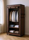 EEMWAY Carbon Steel Collapsible Wardrobe...