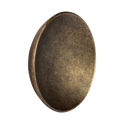 EHardware Depot : Decorative, Metal, Round Shape Knob for Drawers and Cabinet (4 cm Diameter, Antique)
