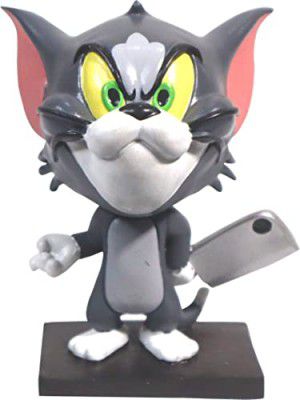 EITHEO Bobblehead Superstar Celebrity Standing Figure Use Car Dashboard, Home Decoration, Office Desk, Study Table & Showpiece Polyresin Material Gitting Item (Cartoon)