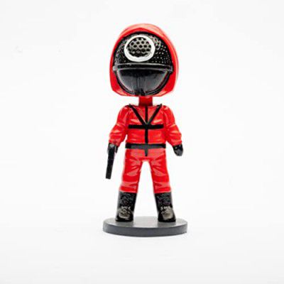 EITHEO Car Decoration Bobblehead Action Figure (A-Round-Bobble-Head)