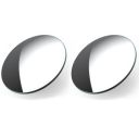 EKIND 2 Pack Blind Spot Mirror, 2 Round Adjustable HD Glass Wide Angle Rear View Mirror Fit For All Universal Vehicles Car (Rimless)...