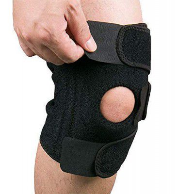 EKTAELITE Rehab™ Extreme Adujustable Open Patella Knee Support Stabilizer for Compression & Pain Relief  