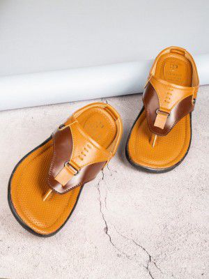 El PasoMen Brown Ethnic Comfort Sandals