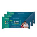 ELDURO Wipes, Wet Wipes, Wet Wipes for Face, Wet Wipes for Adults - Pack of 3 (30 counts)...