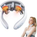 Electric Neck Massager with Heat | Pain Relief Deep Tissue, Intelligent High-End Shiatsu Vibrating Neck Massager (Standard)...