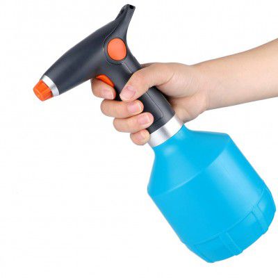 Electric Plant Mister Spray Bottle for House Flower, Indoor Watering Can with Adjustable Spout, 32 Ounce / 1 Liter Garden Handheld Tiny Auto Plastic Sprayer, for 75% Alcohol, Perfume,Cleaning Product