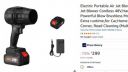 Electric Portable Air Jet Blower,Turbo Jet Blower Cordless 48V...