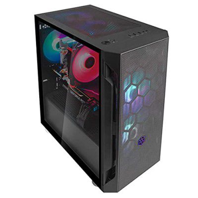 Electrobot Gaming Tower PC - AMD Ryzen 5 5600G/ 16GB (8x2) DDR4 Ram/ B550 Chipset Motherboard/ 1TB HDD/ 250GB SSD/ 600 Watt PSU (AMD Radeon Graphics)