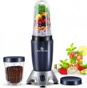 Electrofox Bullet Mixer Grinder Nutri Blender For Smoothie and Shakes 650 W Juicer Mixer Grinder (NutriCore X2 | 2 Jars | Indigo)...