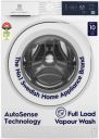 Electrolux 9 kg 5 Star EcoInverter, 40C Vapour Wash,UltimateCare 300 Fully Automatic Front Load Washing Machine White (EWF9024D3WB)...