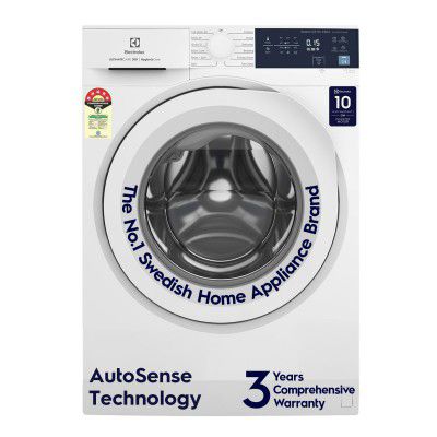 Electrolux 9kg 5 Star Front Load Washing Machine, 3 Year Warranty | EWF9024D3WB, White