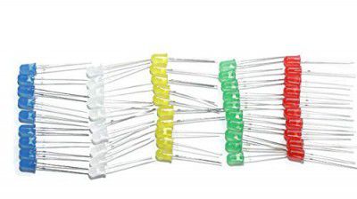 Electronic Spices all Bright colour to colour LED 5mm Pack of 20 