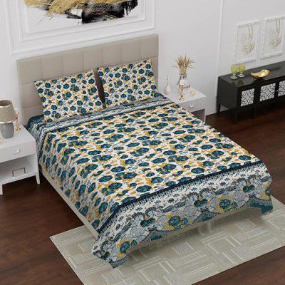 Elegant Weavers Bedsheet for Double Bed King Size | Double Bedsheet with Pillow Covers | Bedsheets Queen Size Bedsheet