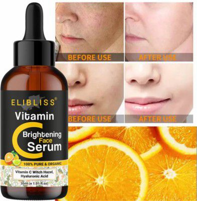ELIBLISS Vitamin C Face Serum | For Clear and Brighter Skin | Reduces Dark Spots  (30 ml)