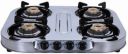 Elica 4 Burner Gas Stove Stainless Steel Manual Gas Stove ...